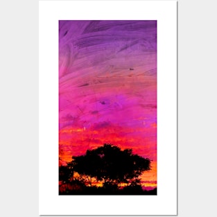 Purple Skies Posters and Art